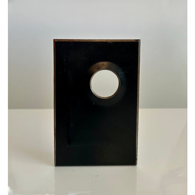 Modernist Sculptural Bookends in Steel, Germany 1950s, Set of 2 For Sale - Image 11 of 18