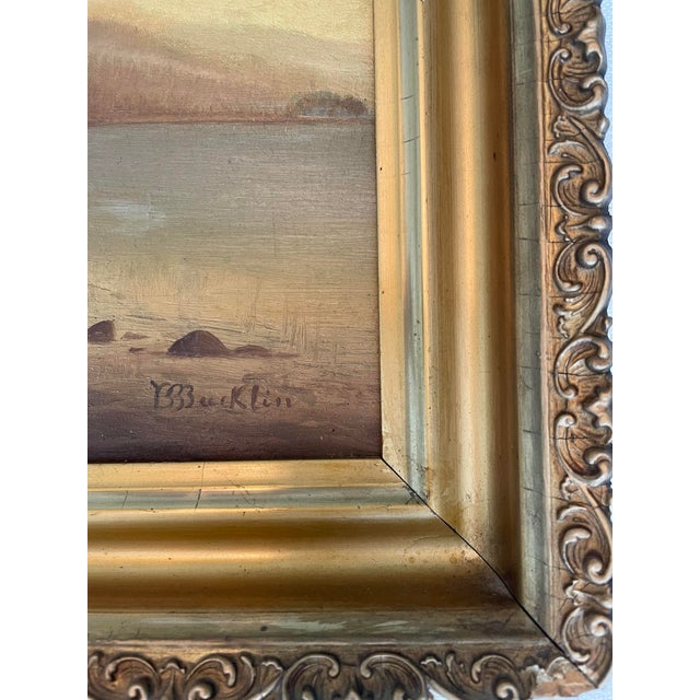 Antique 19th Century Landscape B B Bucklin For Sale In New York - Image 6 of 9