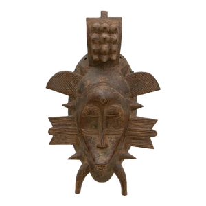 Ancient Kloma Crest African Mask