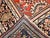 Persian Antique Persian Mahal Sultanabad Rug, Hand-Knotted Wool, Geometric Pattern, 9x12, Red & Navy For Sale - Image 3 of 18
