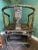 Mid 20th Century Chinese Black Decorated Ming Horseshoe Back Chair For Sale - Image 4 of 13