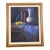 Contemporary Original Still Life Painting With Lemons Vase & Books Signed Framed For Sale