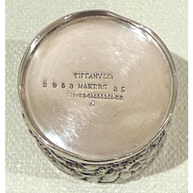 Tiffany & Co Silver 19th C Toothpick Holder For Sale - Image 10 of 10