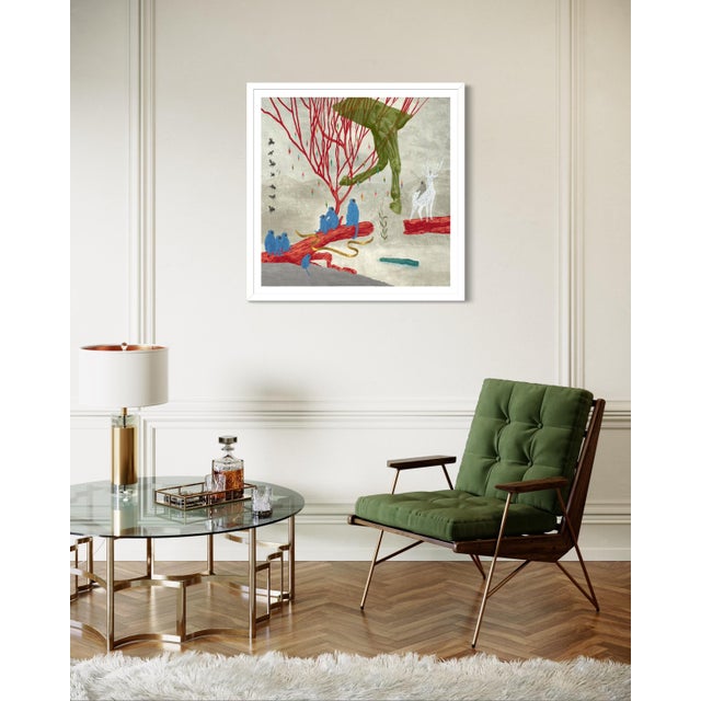 The Farewell is a contemporary limited edition print from my Of a [Familiar] Nature series, created in 2025. Digitally...