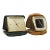 1960s German Folding Alarm Clocks Goldbühl and Kienzle - Set of 2 For Sale