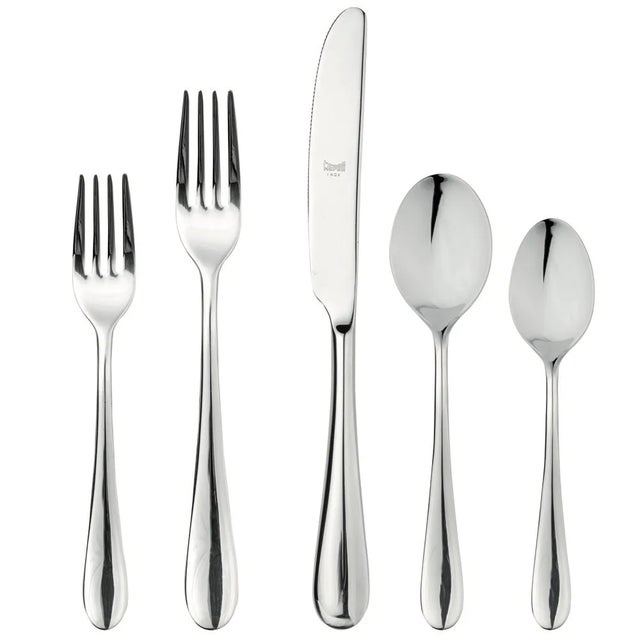 Contemporary Mepra Natura 5-Piece Flatware Set For Sale - Image 3 of 3
