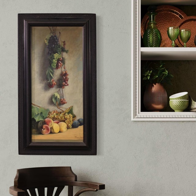 Italian Artist, Still Life, 1919, Oil on Canvas, Framed For Sale - Image 15 of 16