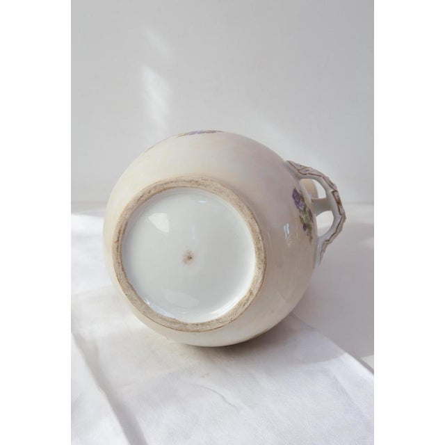 Large 19th Century French Porcelain Ewer, Paris For Sale - Image 4 of 9