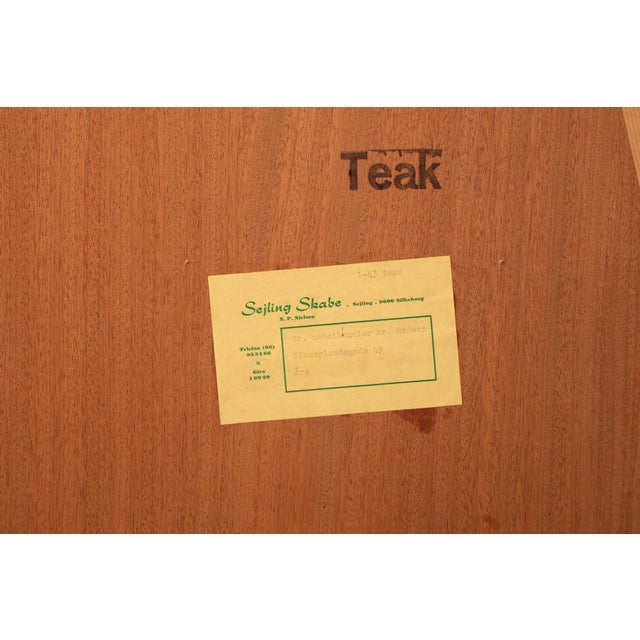 Vintage Danish Teak Bookcase by Sejling Skabe, 1960s For Sale - Image 10 of 11