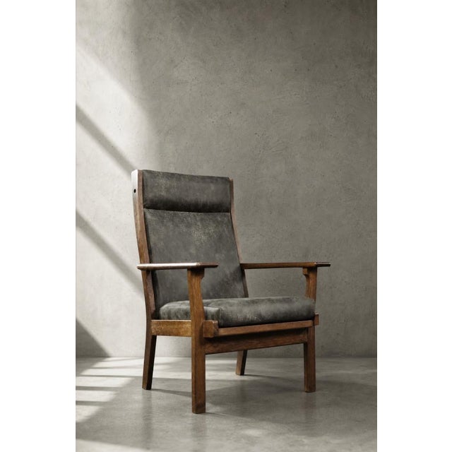 Mid-Century Modern Danish Model GE-181-A Armchair by Hans J. Wegner for Getama, 1950s For Sale - Image 13 of 18