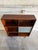 Mid-Century Modern Rosewood Bookcase Ith Ribbed Sliding Glass Doors Mid-Century Modern Denmark 1960s For Sale - Image 3 of 10