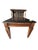 Vintage Custom Postmodern Geometric Accent Table With Plexiglass Display Shelf For Sale - Image 4 of 11