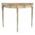 Ingrid Light Burl Console Table, Light Brown For Sale