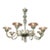 Murano Fontana Green 8-Light Chandelier For Sale