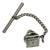 1950s Mid-Century Boho Chic Hollywood Regency “V” Initial Tie Clip Tack. For Sale