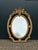 1980 French Artisan Louis XVI Gold Wood Wall Mirror For Sale - Image 9 of 18