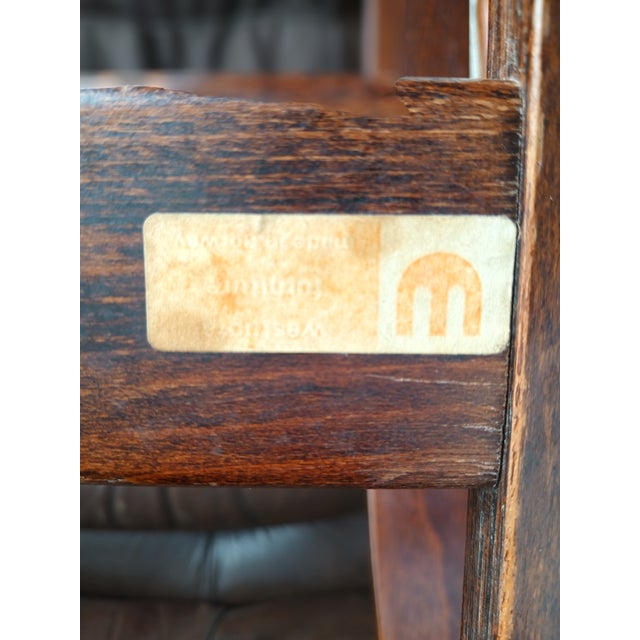Mid-Century Modern MCM Westnofa Scandinavian "The Panter" Lounge Chair & Ottoman Made in Norway & Designed by the Legendary Arnt Lande. For Sale - Image 3 of 12