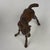 Late 20th Century Vintage Grand Wood Mahogany 4.5" Carved Arabian Horse Colt Filly Foal 3d Equine Art For Sale - Image 5 of 11