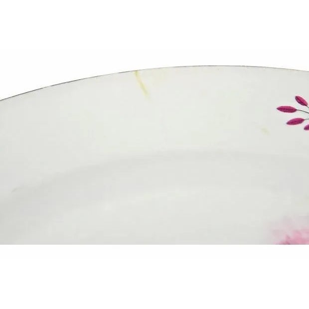Mid 20th Century Farmhouse Pink Bavarian Dinner Service - Set of 16 For Sale - Image 4 of 6