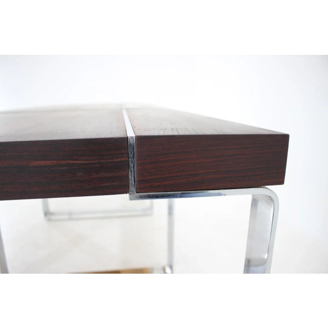 Vintage Rosewood Dining Table by Ladislav Vrátník, 1970s For Sale - Image 11 of 13