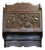Carved Oak Wall Cupboard For Sale
