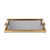 Artemis Tray with Crystal Handles For Sale In Chicago - Image 6 of 10