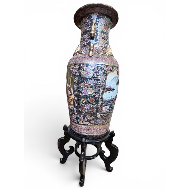 Add grand scale and classic Chinoiserie elegance to your space with this striking mid-to-late 20th-century Chinese palace-...