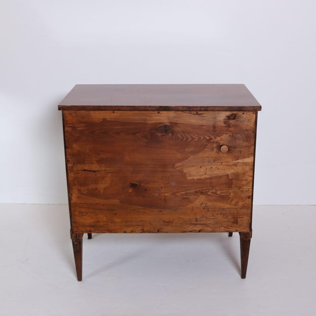 Wood Early 19th Century Fine Single Biedermeier Chest of Drawers For Sale - Image 7 of 10
