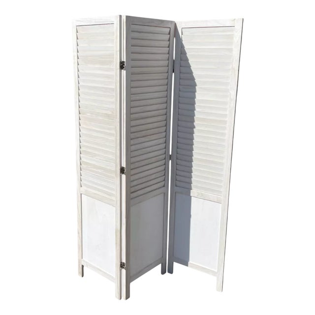 Vintage Screen in Wood, 2010s For Sale