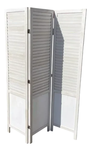 Vintage Screen in Wood, 2010s