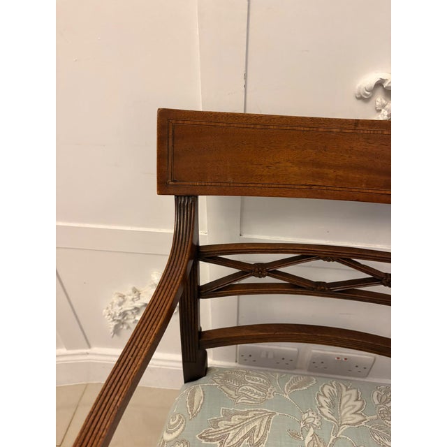 Antique Edwardian Mahogany Dining Chairs, 1900, Set of 10 For Sale - Image 13 of 18