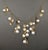 Italian Akoya Pearl Necklace 14k Gold Hi Fashion Italy Certified For Sale - Image 3 of 9