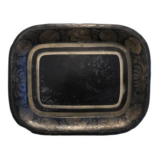 Antique Toleware Tray For Sale