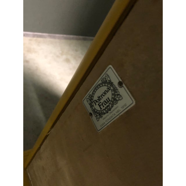 Vintage Lounge Chair by Luigi Massoni, 1980s For Sale - Image 11 of 14