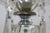 2 Mid Century Etched Glass Crystal Hurricane Candlestick Boudoir Lamps 20" For Sale - Image 15 of 18