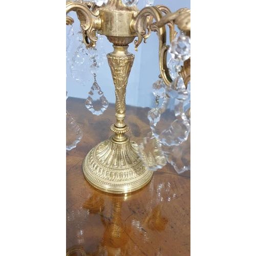 Vintage Ormolu Candelabras, Set of 2 For Sale - Image 4 of 10