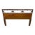 Mid-Century Modern Full Size Walnut Headboard For Sale