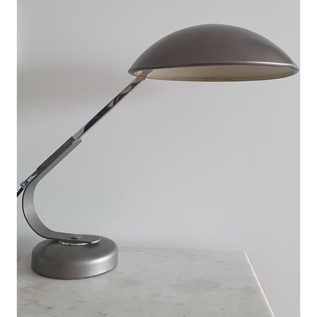 Modernist Industrial Lamp from Ferdinand Solere, 1950 For Sale - Image 15 of 18