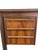Brown 1950s Vintage Mid-Century Modern Teak Desk With Sculpted Handles and Dovetailed Drawers, Made in Denmark For Sale - Image 8 of 10
