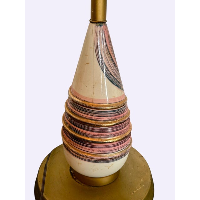 1950s Mid-Century Modern Atomic Sputnik Ceramic Floor Lamp For Sale - Image 11 of 11