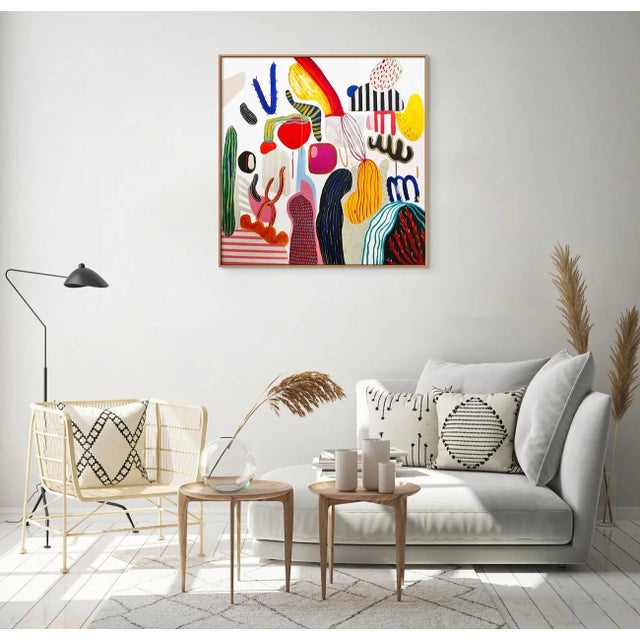 Acrylic on canvas Edition: Unique, Unframed. Daniela Marin stands as a pioneering figure in the realm of South American...