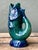 Late 20th Century Vintage Majolica Glazed Ceramic Fish Pitcher For Sale - Image 5 of 12