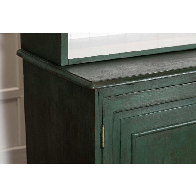 Antique English Painted Pine Bookcase, 1890 For Sale - Image 12 of 16