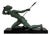 Laurens, French Art Deco Sculpture of Diana the Huntress, 1930s, Bronze on Marble Base For Sale
