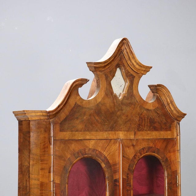 Secretaire in Walnut For Sale - Image 4 of 12