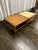 Wood Mid-Century Walnut Coffee Table With Travertine Inset and Caned Shelf by Heritage For Sale - Image 7 of 8