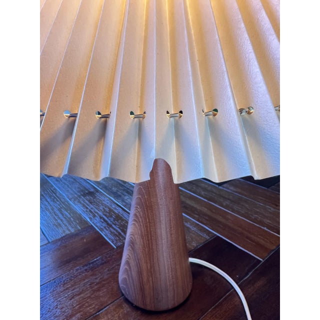 Teak Base Table Lamp from Nordiska Kompaniet, 1960 For Sale - Image 10 of 11