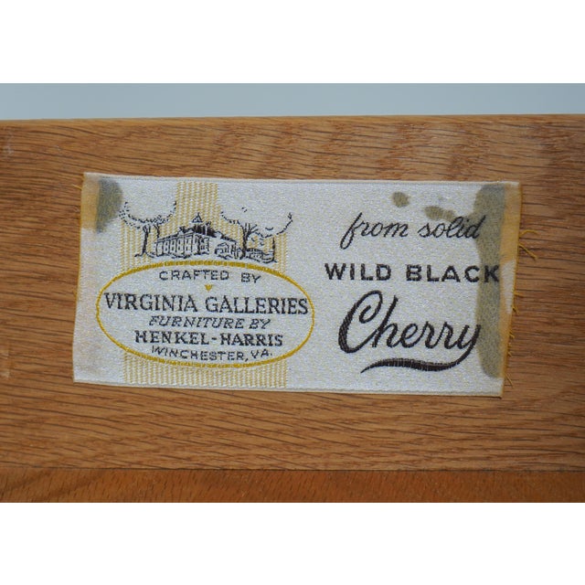 Henkel Harris Cherry 7 Drawer Lingerie Chest For Sale - Image 13 of 16