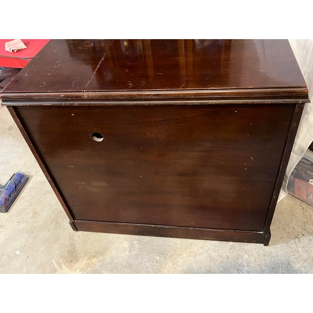 1950s Traditional Federal Kneehole Desk and Sewing Desk For Sale - Image 11 of 11