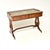 Antique Regency Leather Top Desk, 1930s For Sale - Image 11 of 11